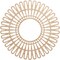 Ekena Millwork Cornelius Wood Fretwork Pierced Ceiling Medallion, Alder, 28"OD x 10 3/8"ID x 1/4"T CMWP28X0250CRAL - alternate 1